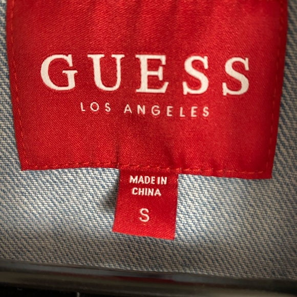Guess Embellished Denim Jacket - Picture 4 of 4